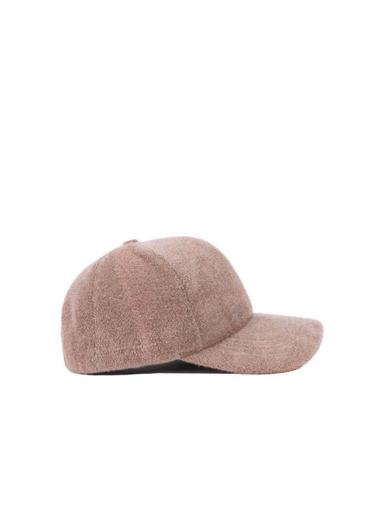 Casquette effet laine